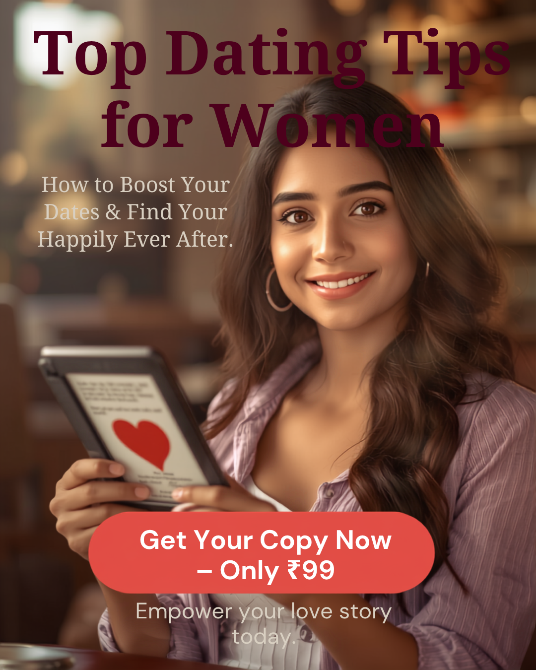 Top Dating Tips for Women – How to Boost Your Dates & Find Your Happily Ever After (eBook)